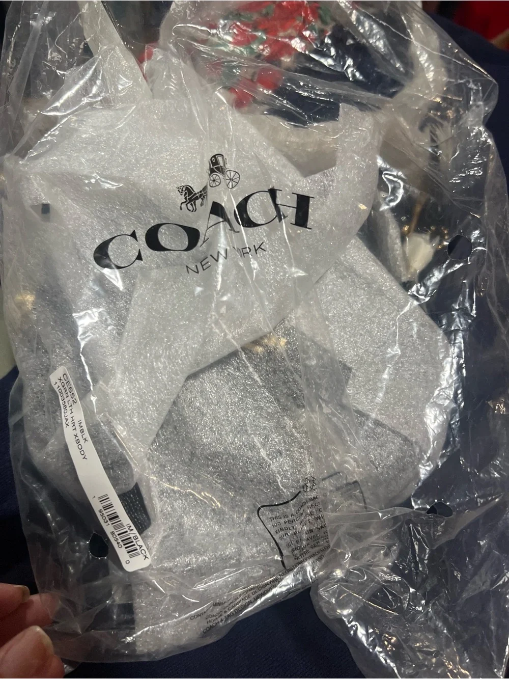 Coach heart shaped